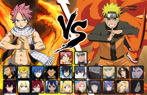 fairy tail vs naruto 2.5.